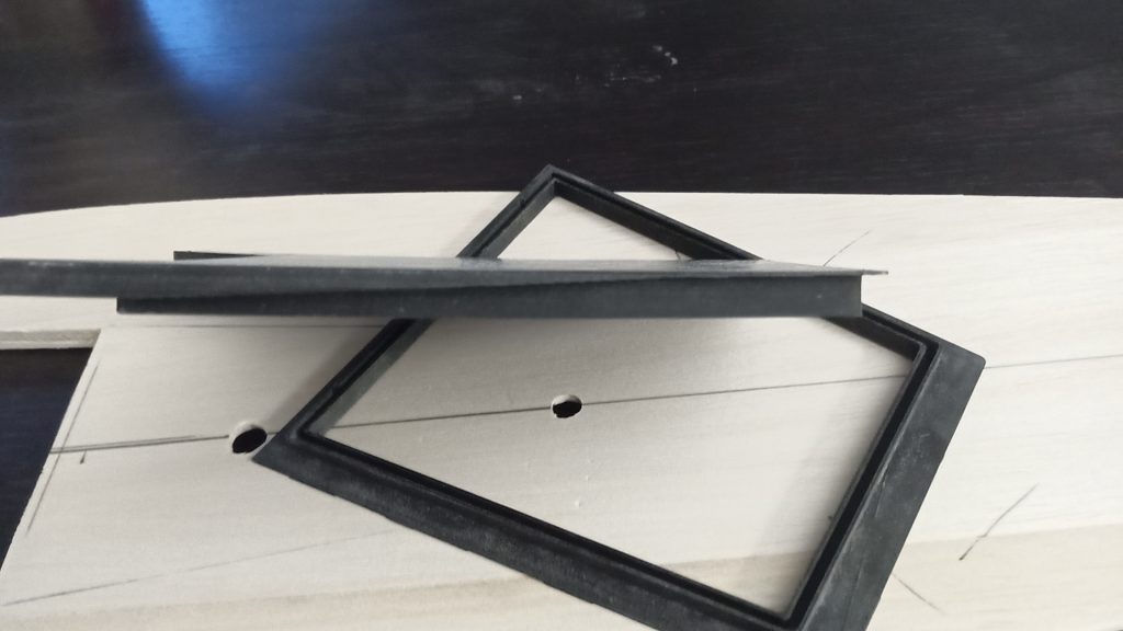 3d printed hatch - curved